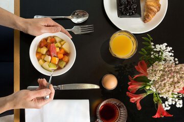 Breakfast area