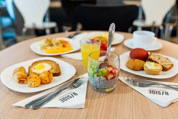 Breakfast buffet