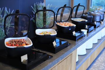 Breakfast buffet