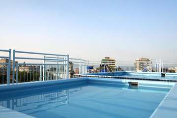 Rooftop pool