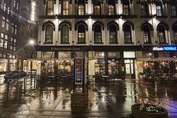 Front of property - evening/night