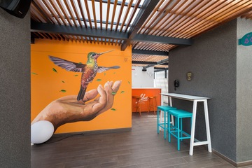 Rooftop terrace