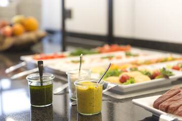 Breakfast area