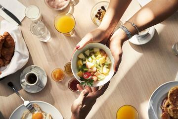 Breakfast area
