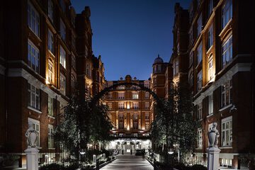 Front of property - evening/night