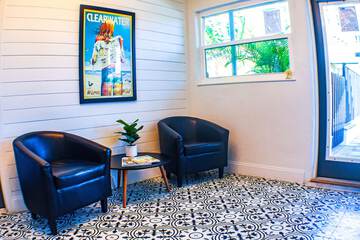 Lobby sitting area