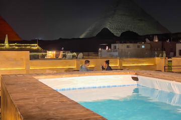Rooftop pool
