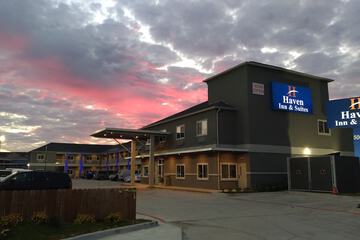 Front of property - evening/night