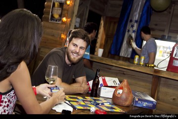 Couples dining