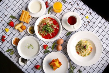 Breakfast buffet