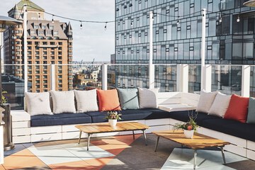 Rooftop terrace