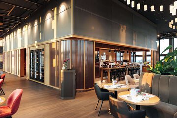 Breakfast area