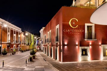 Front of property - evening/night