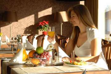 Breakfast area