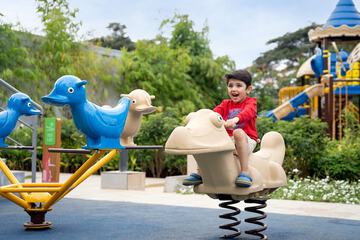 Children's play area - outdoor