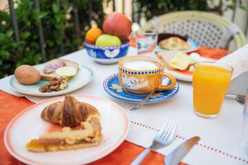 Breakfast buffet