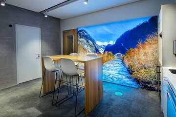 Breakfast area