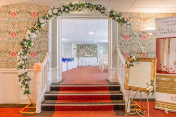 Indoor wedding