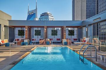 Rooftop pool