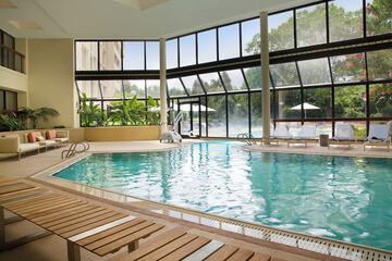 Indoor/outdoor pool