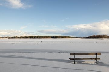Ice skating