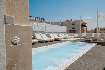 Rooftop pool