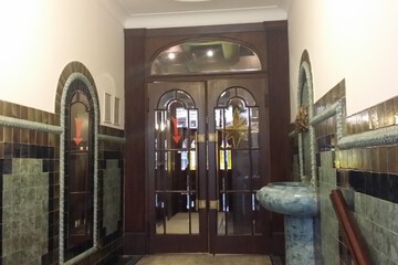 Interior entrance