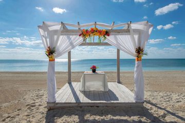 Indoor wedding