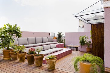 Rooftop terrace