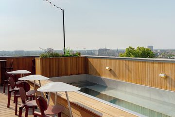 Rooftop pool