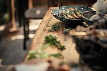 Outdoor dining