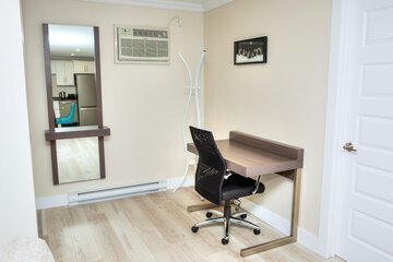 In-room business center