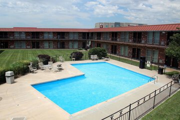 Outdoor banquet area
