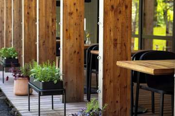 Outdoor dining