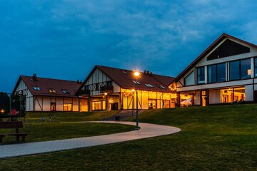 Front of property - evening/night