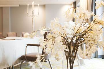 Indoor wedding