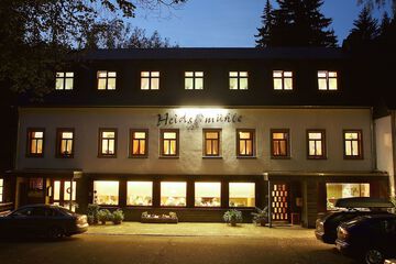 Front of property - evening/night