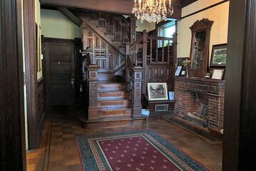 Interior entrance