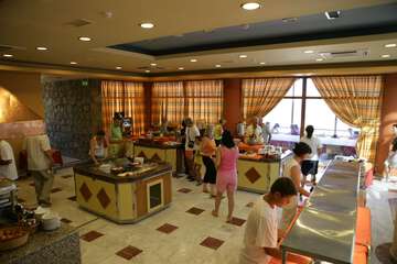 Breakfast area