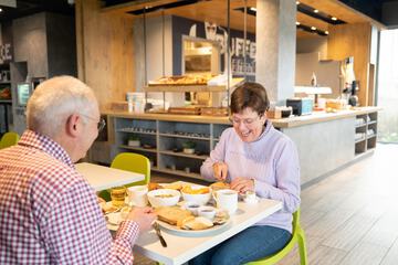 Breakfast area
