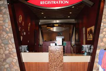 Check-in/check-out kiosk