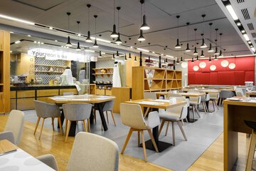Breakfast area