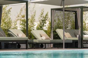 Rooftop pool