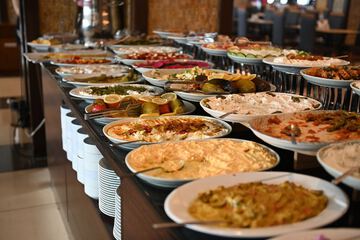 Breakfast buffet