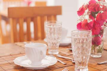 Breakfast area
