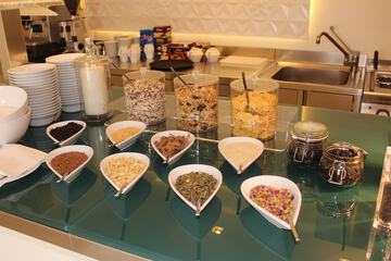 Breakfast area