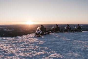 Snowmobiling