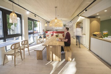Breakfast area
