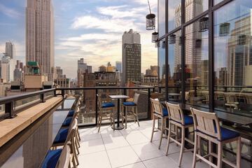 Rooftop terrace