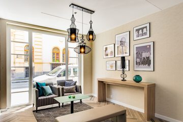 Lobby sitting area